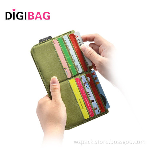 2016 New Design Passport Holder with Card Holder Promotional bank card bag
